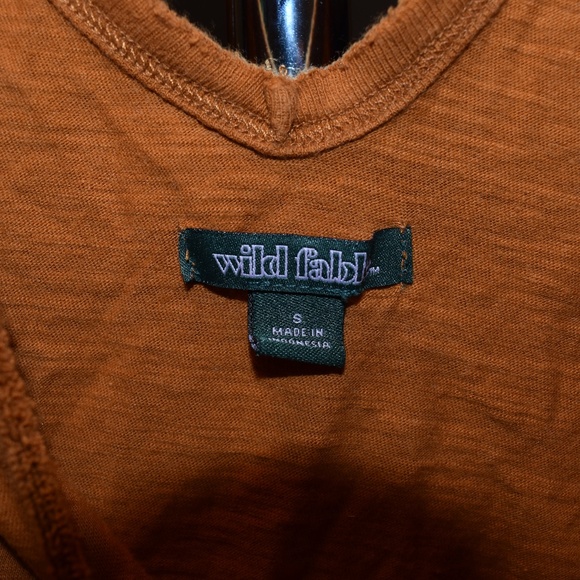 Size Small Burnt Orange Wild Fable Crop Tank - Picture 2 of 2